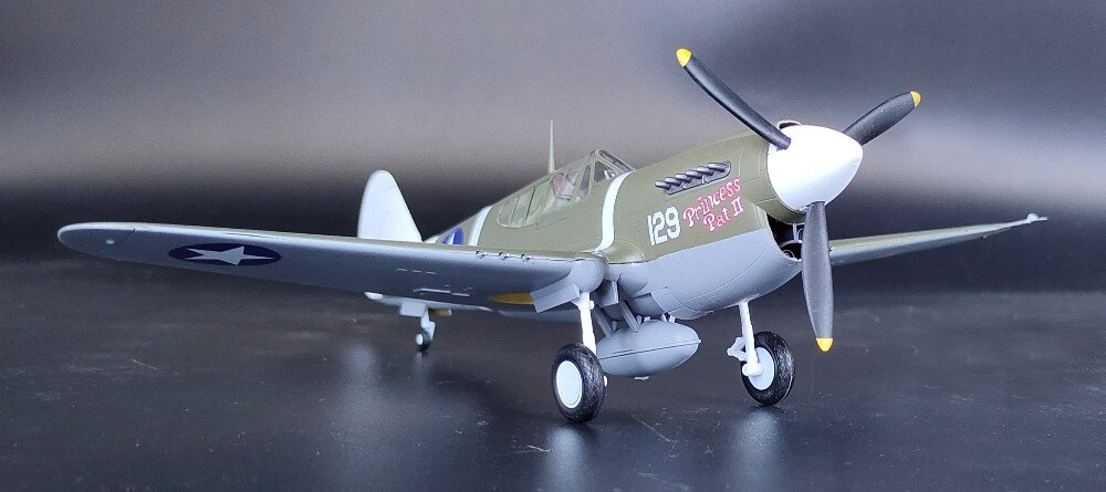 1:48 World War II U.S. p-40m fighter model Finished product simulation model 39311 1:48 World War II U.S. p-40m fighter model Finished product simulation model 39311