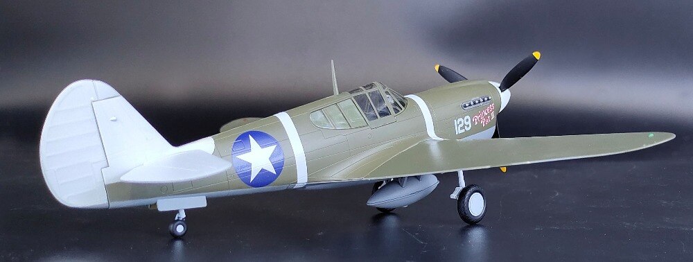 1:48 World War II U.S. p-40m fighter model Finished product simulation model 39311 1:48 World War II U.S. p-40m fighter model Finished product simulation model 39311