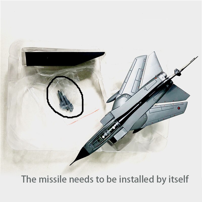 1 / 100 RAF GR4 fighter model Alloy simulation fighter static finished product