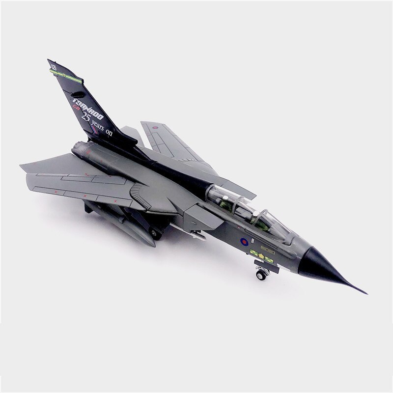 1 / 100 RAF GR4 fighter model Alloy simulation fighter static finished product