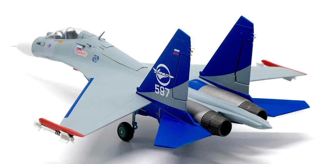 fine 1:72 Russian Air Force Su30LL Fighter Model finished product Alloy Aircraft Model Collection