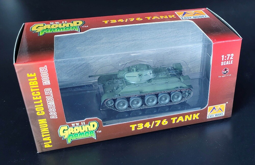 1:72 Soviet Union t34-76 medium tank model in World War II Eastern Front Finished product collection model 36265 1:72 Soviet Union t34-76 medium tank model in World War II Eastern Front Finished product collection model 36265