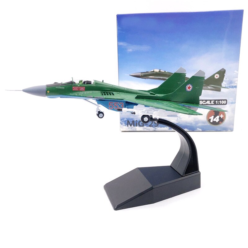 Special new am 1 / 100 Korean Air Force mig-29a fulcrum fighter model Alloy collection model Finished decoration