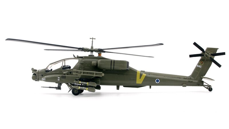 1 / 72 Israeli air force AH-64A armed helicopter Finished aircraft model 37027