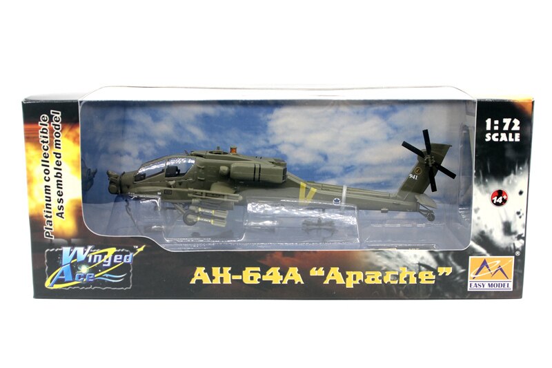 1 / 72 Israeli air force AH-64A armed helicopter Finished aircraft model 37027