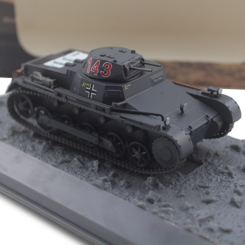 rare 1/43 German sd.kfz.101 tank model French battlefield 1940 Finished alloy model