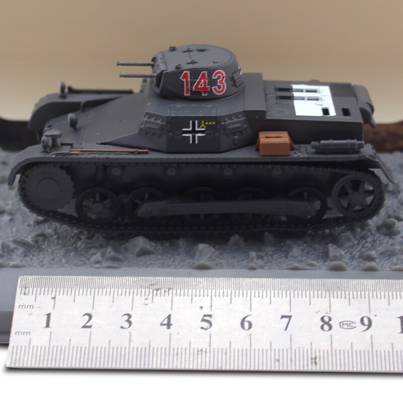 rare 1/43 German sd.kfz.101 tank model French battlefield 1940 Finished alloy model