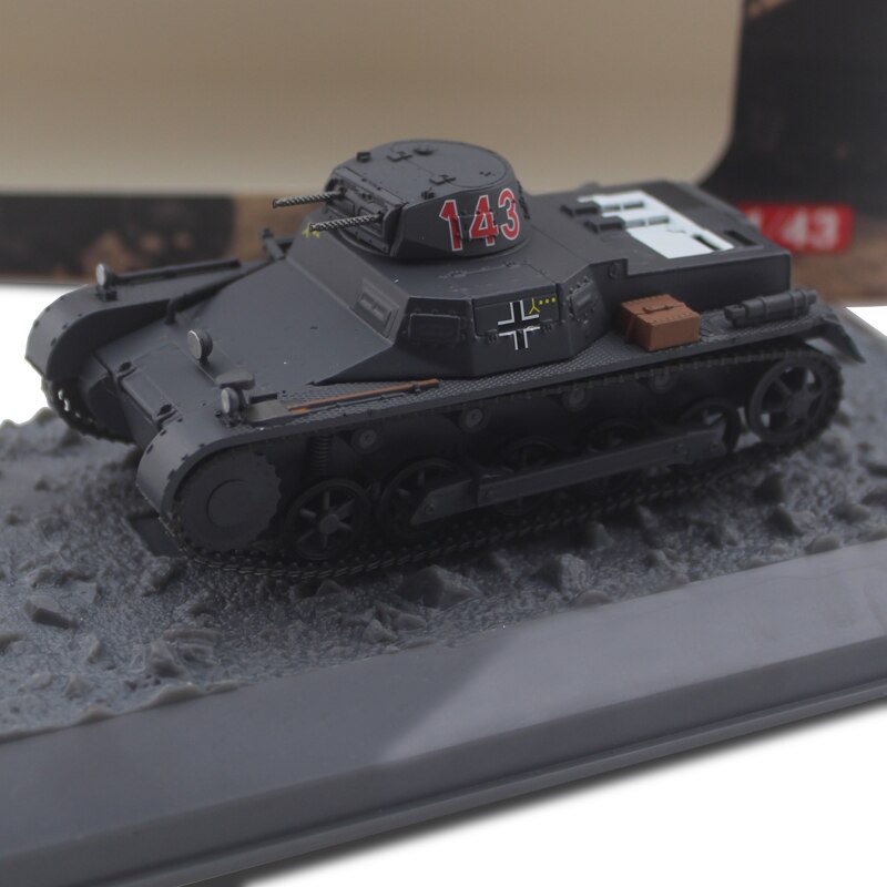 rare 1/43 German sd.kfz.101 tank model French battlefield 1940 Finished alloy model