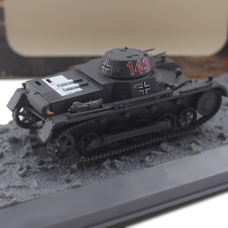 rare 1/43 German sd.kfz.101 tank model French battlefield 1940 Finished alloy model