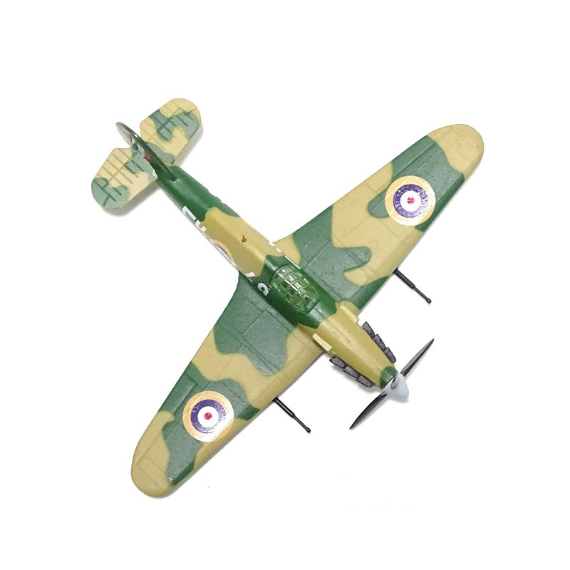 1 / 100 World War II British hurricane Mk II aircraft model Alloy aircraft model Collect ornaments 1 / 100 World War II British hurricane Mk II aircraft model Alloy aircraft model Collect ornaments