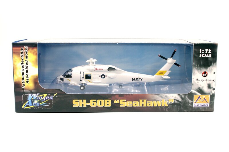 1 / 72 US Navy sh-60b anti submarine helicopter hs-10 Trumpeter 37090 Finished aircraft model