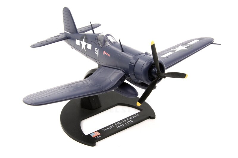 1 / 72 World War II US Navy f4u-1d fighter 1945 Finished product collection model