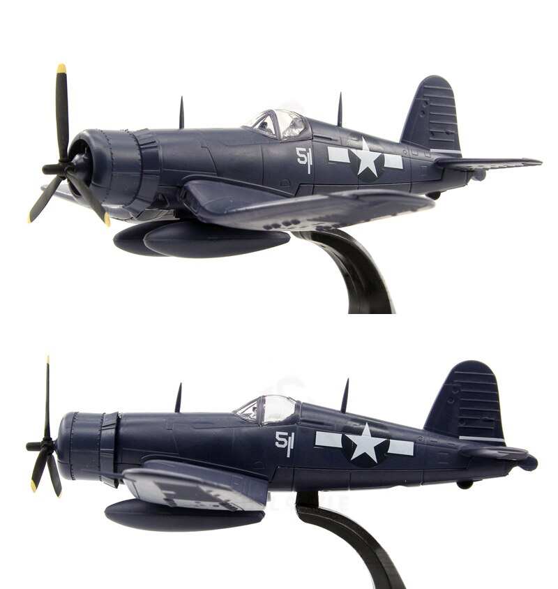 1 / 72 World War II US Navy f4u-1d fighter 1945 Finished product collection model