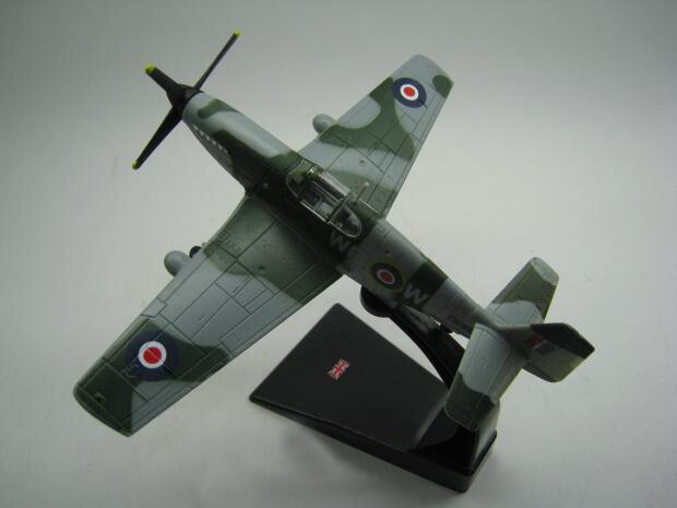 rare Special Offer 1:72 World War II Royal Air Force P51 fighter model Alloy Military Model Collection Model