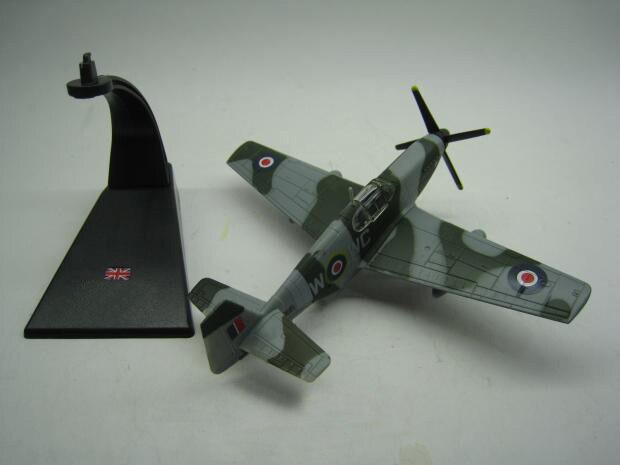 rare Special Offer 1:72 World War II Royal Air Force P51 fighter model Alloy Military Model Collection Model