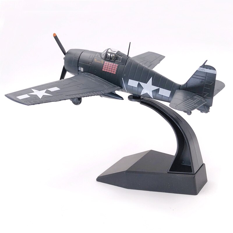 Special new products 1: 72 World War II US F6F fighter model Maccampbell driving Wright Bay naval battle