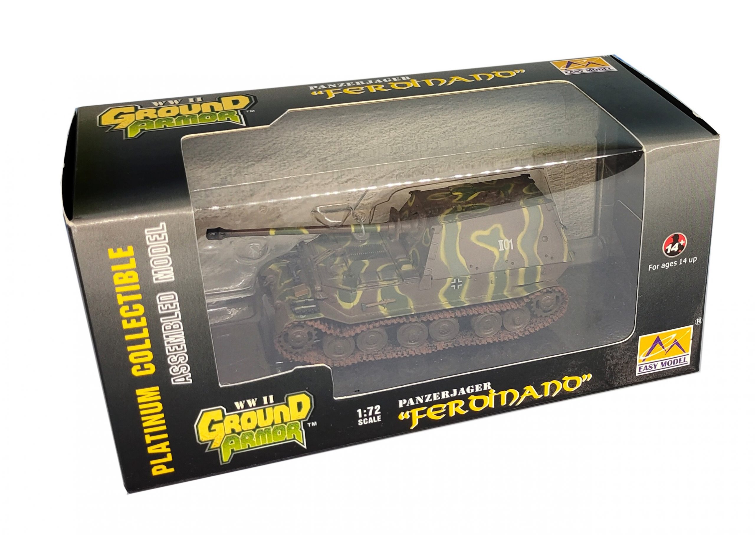 1: 72 German heavy tank model Finished product collection model trumpeter 36226