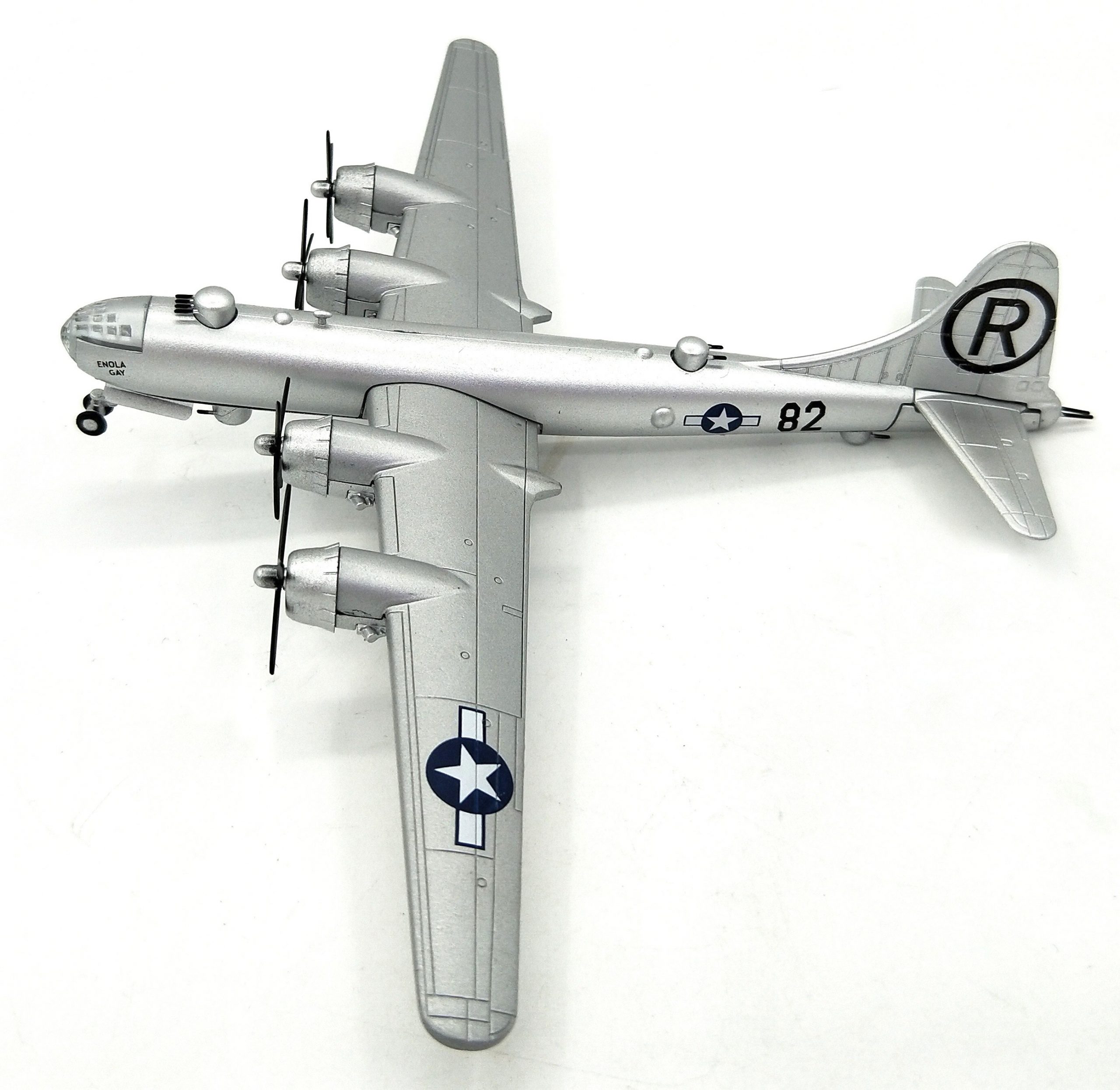 1: 200 World War II US B29 super heavy bomber Alloy aircraft model Static ornament products