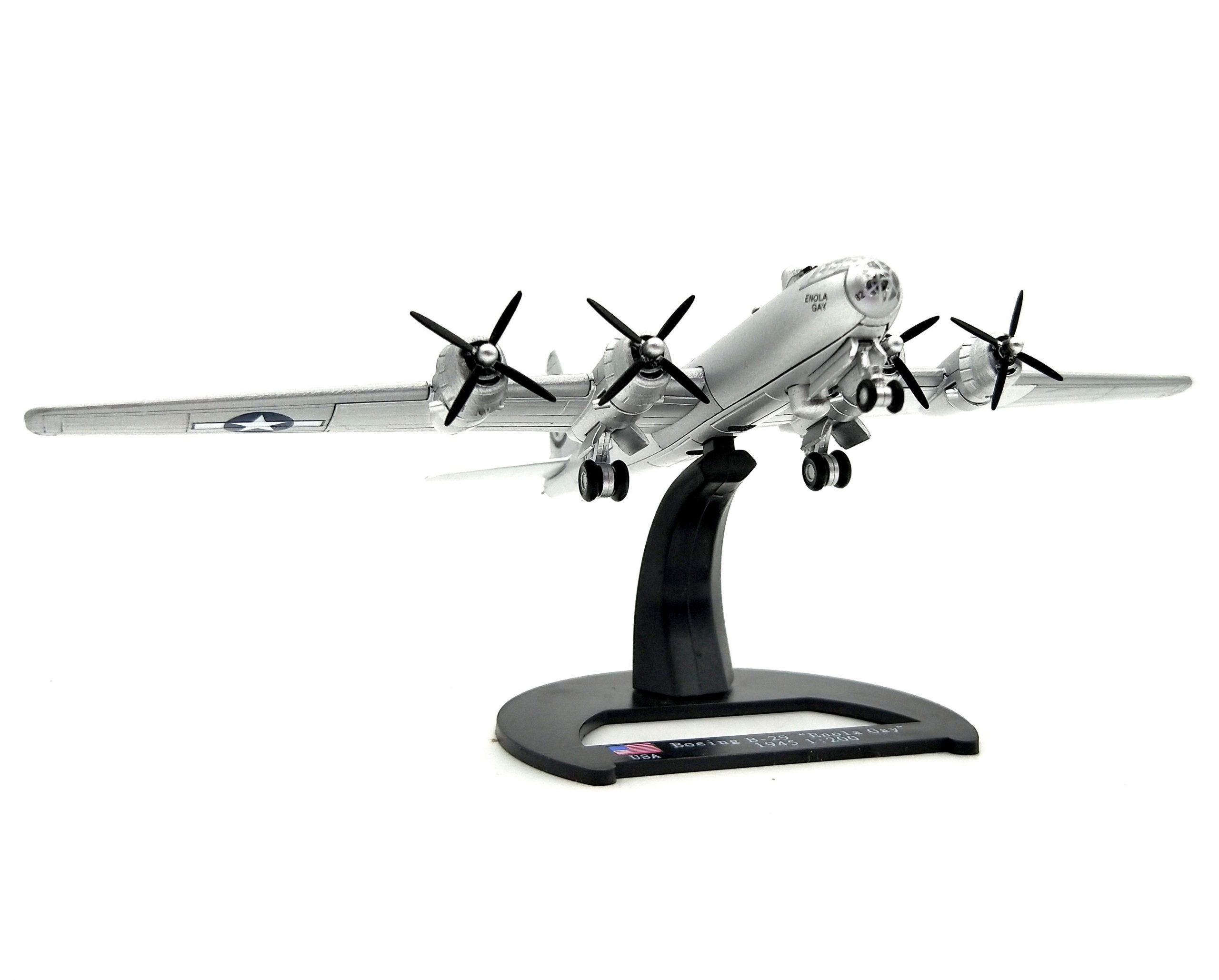 1: 200 World War II US B29 super heavy bomber Alloy aircraft model Static ornament products