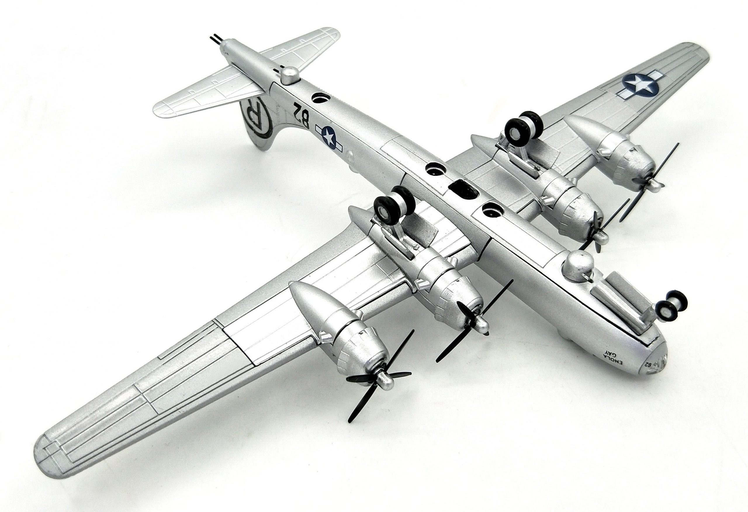 1: 200 World War II US B29 super heavy bomber Alloy aircraft model Static ornament products