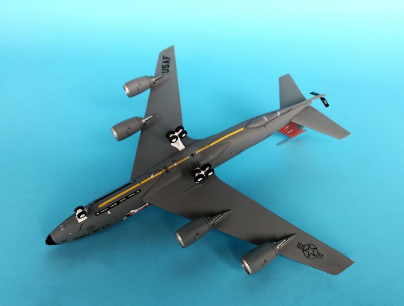 fine 1/200 US Air Force kc-135r tanker model NATO tiger painting G2afo698 alloy aircraft model Collection model
