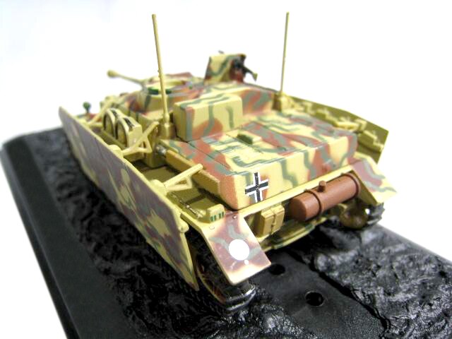Rare 1 / 72 German assault tank No. 4 Hg 1944 Alloy finished product model
