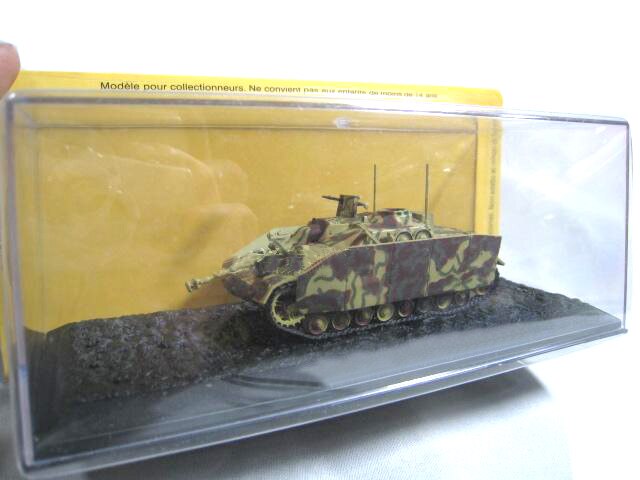 Rare 1 / 72 German assault tank No. 4 Hg 1944 Alloy finished product model