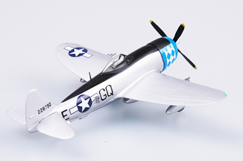 Trumpet 1:72 US Air Force P-47D lightning fighter 37289 finished product model