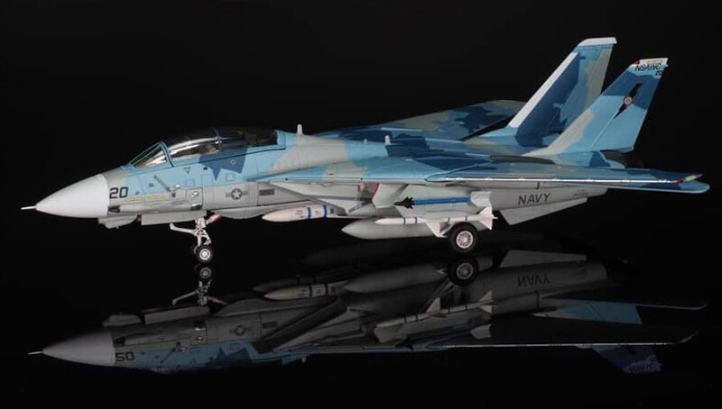 Fine 1 / 72 us F-14A fighter Alloy collection model finished product