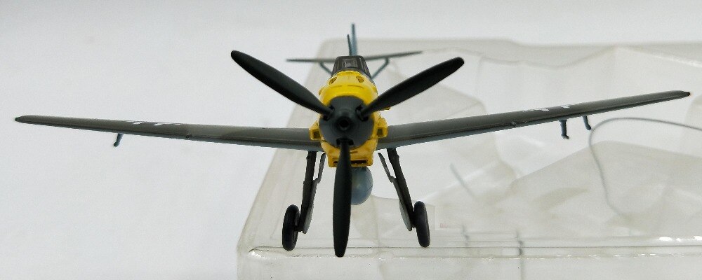 1:72 German BF109E fighter model 9/JG26 trumpet hand 37283 Collection model
