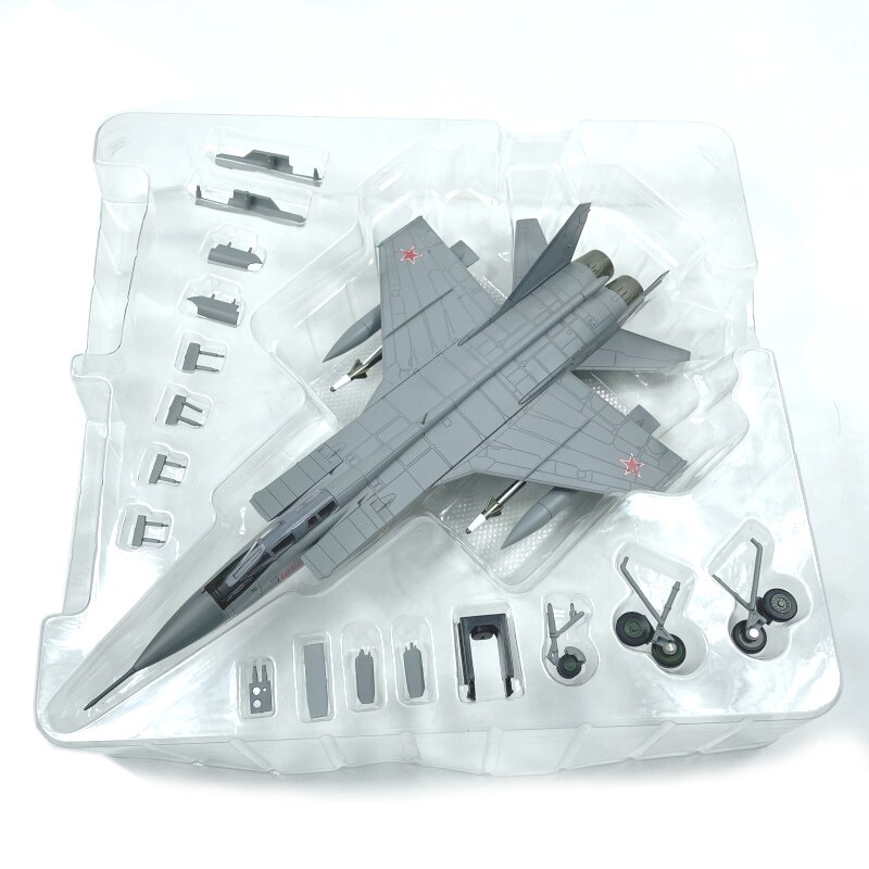1 / 72 Russia mg-31 Foxhound supersonic interceptor Alloy fighter model