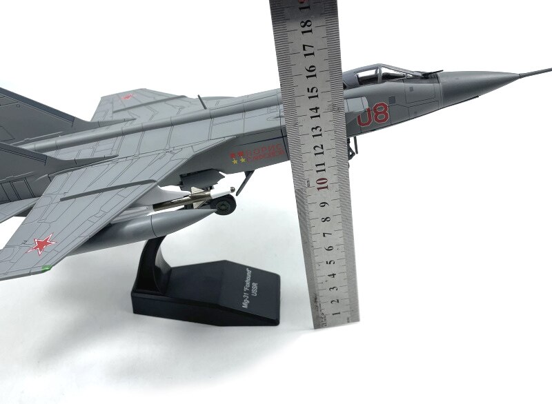 1 / 72 Russia mg-31 Foxhound supersonic interceptor Alloy fighter model