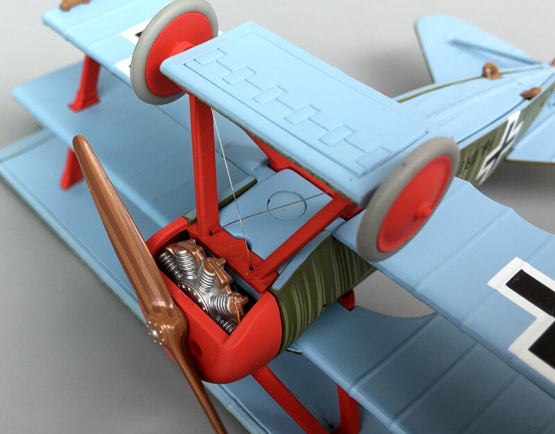 fine 1/48 World War I German dr.1 three wing fighter Red Baron A38310 Alloy collection model