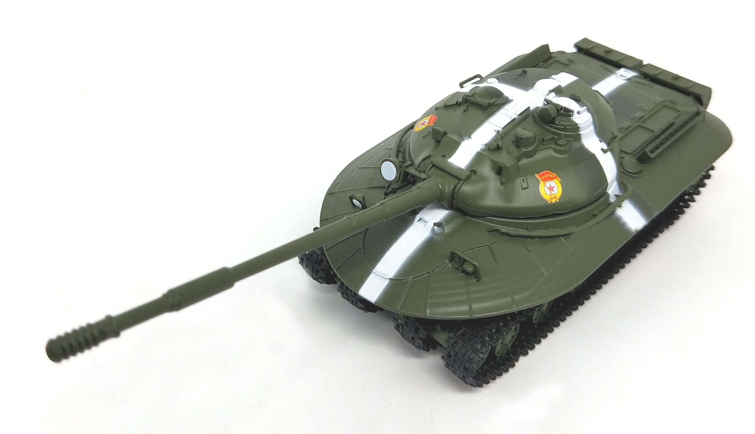 1:72 Soviet Union Russian 279 nuclear war tank model Alloy body Static simulation finished product model
