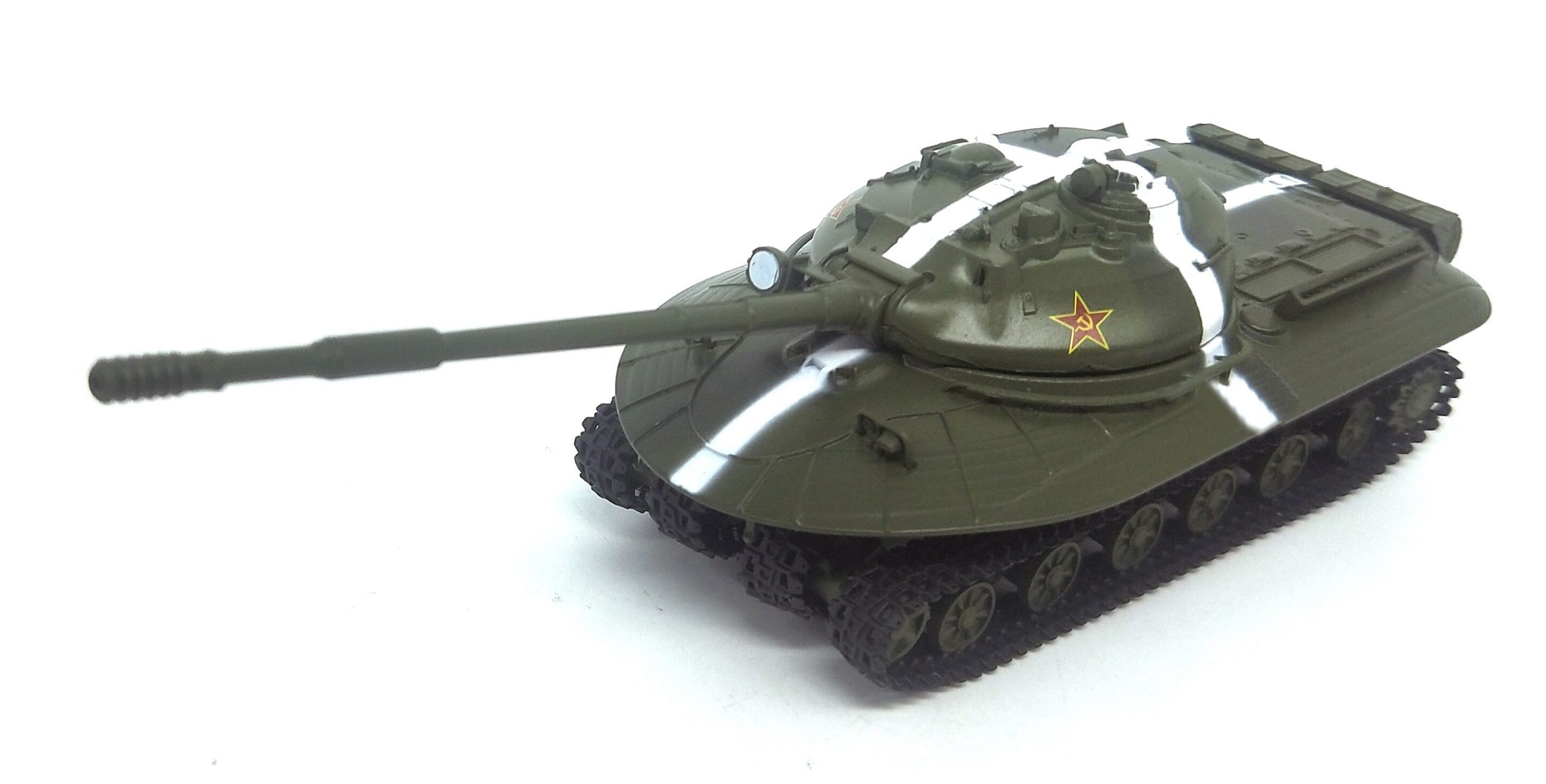1:72 Soviet Union Russian 279 nuclear war tank model Alloy body Static simulation finished product model