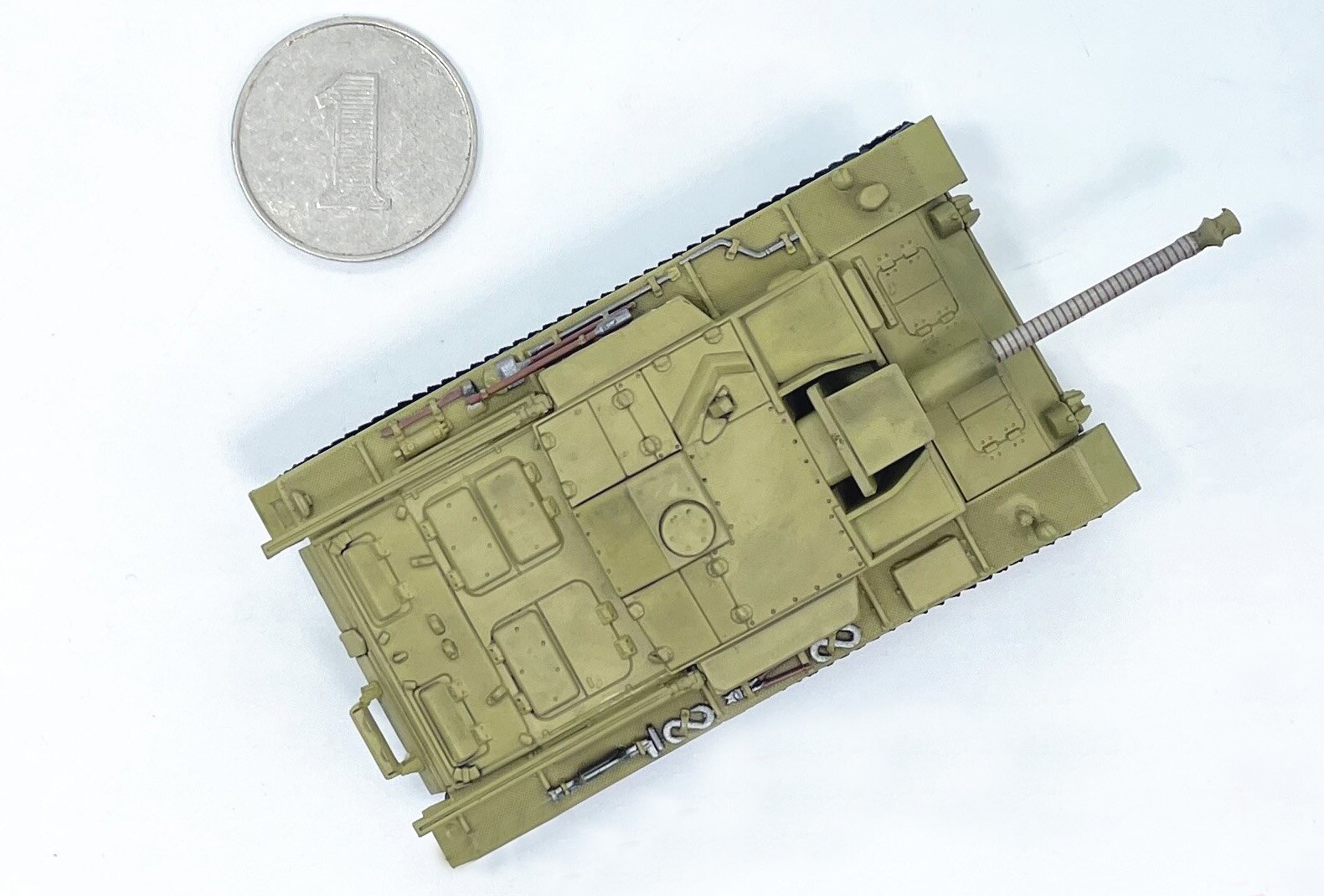 1: 72 German No. 3 assault tank f Finished tank model 60535 1: 72 German No. 3 assault tank f Finished tank model 60535