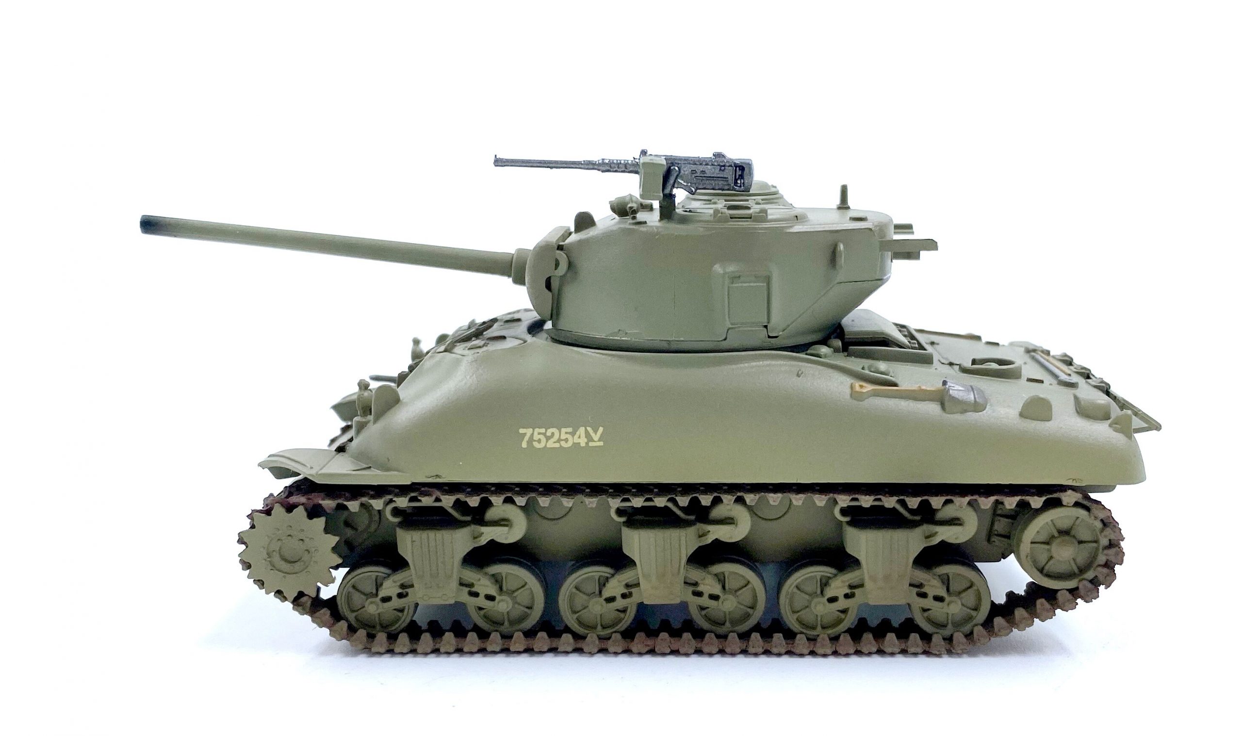 1: 72 World War II US M4A1 76W medium tank model Finished ornaments 36249