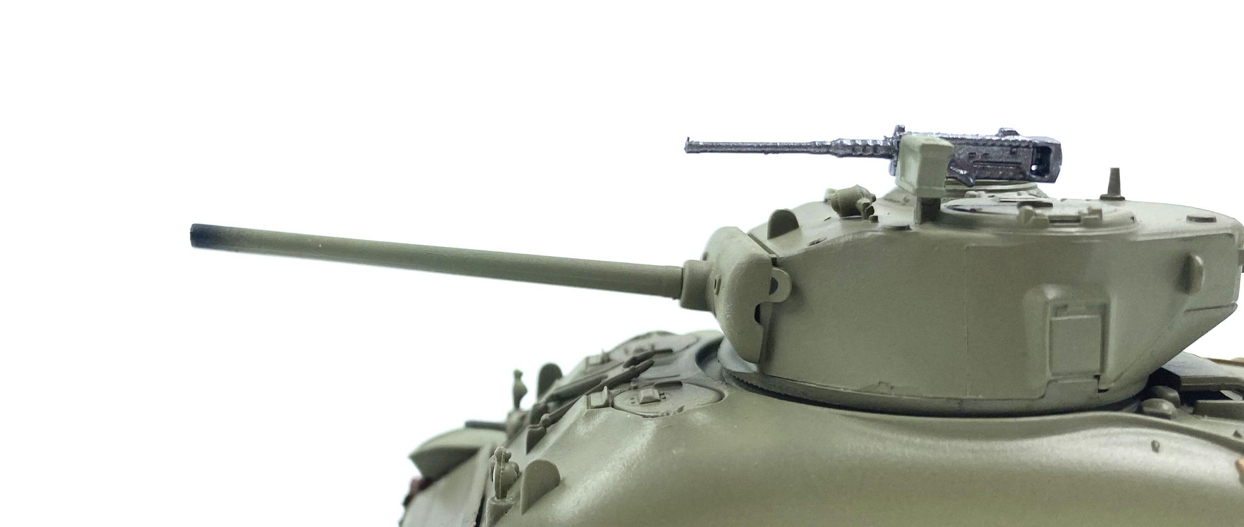 1: 72 World War II US M4A1 76W medium tank model Finished ornaments 36249