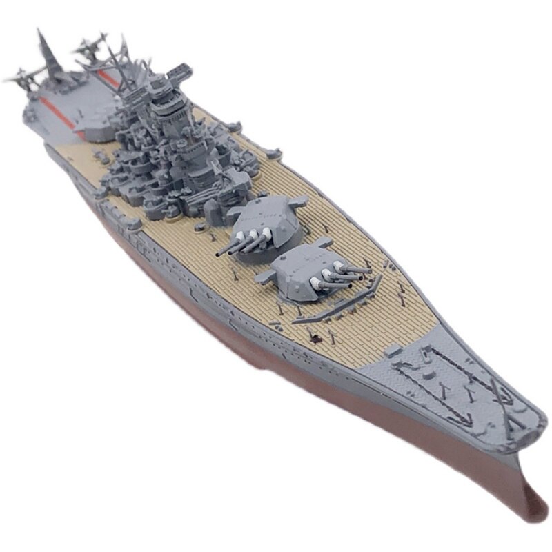 1: 1000 Japanese Yamato Class Battleship Musashi Static Alloy ...