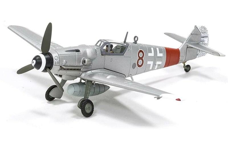 1 / 72 German BF109 G-6 fighter Mosquito Hunter Alloy collection model aa27107 1 / 72 German BF109 G-6 fighter Mosquito Hunter Alloy collection model aa27107