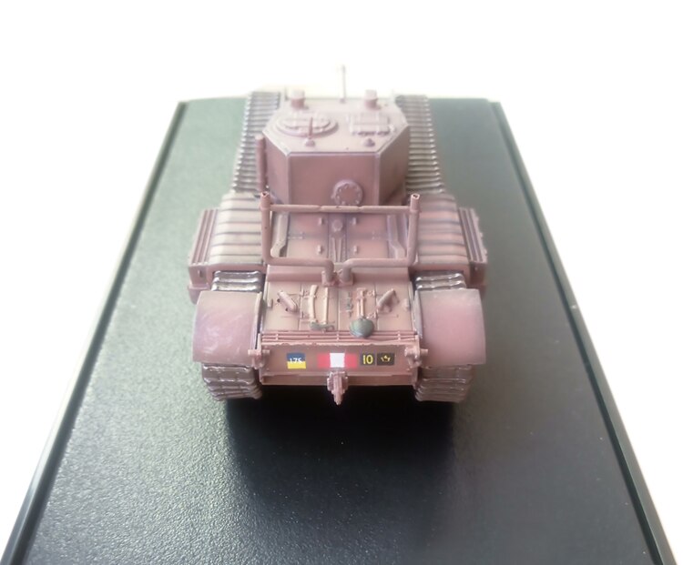 Out of print 60419 1 / 72 Churchill mk.iii, tank model Dieppe, northern France 1942 Collection model