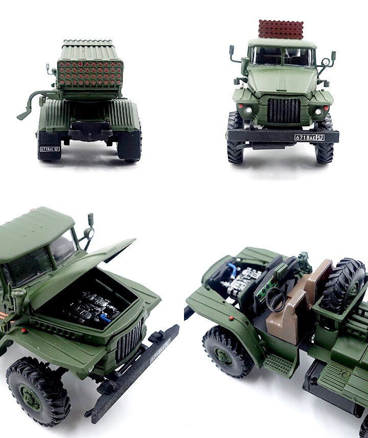 fine 1 / 72 Russian army bm21 rocket model 2015 St. Petersburg Victory Day parade Collection model fine 1 / 72 Russian army bm21 rocket model 2015 St. Petersburg Victory Day parade Collection model