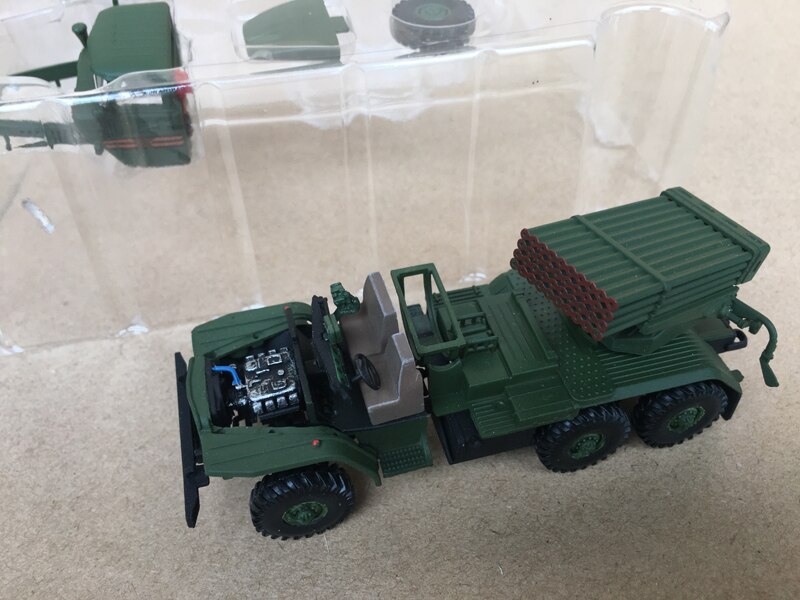 1/72 Russian army bm21 rocket Victory Day parade Finished product collection model 1/72 Russian army bm21 rocket Victory Day parade Finished product collection model