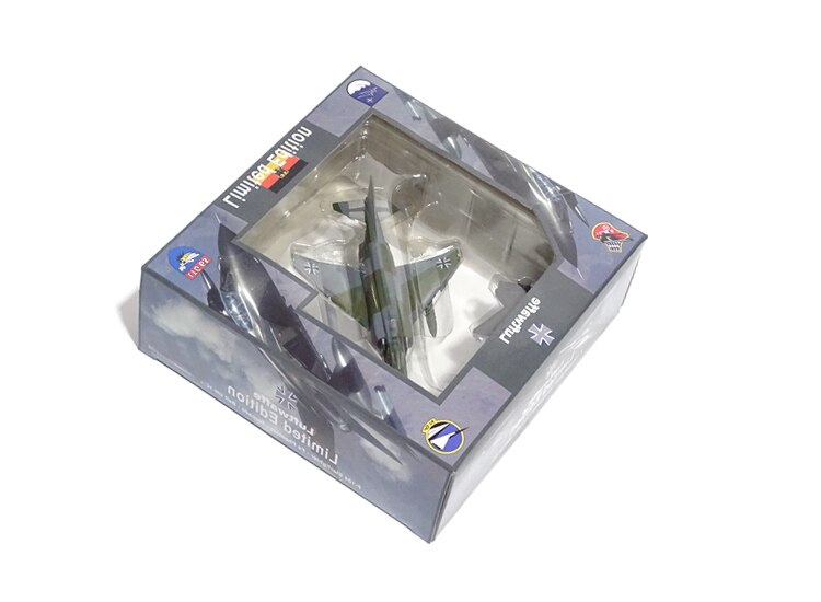 1 / 155 German F-4 fighter Alloy aircraft model Collect ornaments