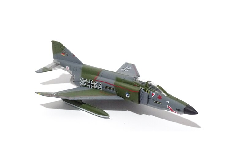 1 / 155 German F-4 fighter Alloy aircraft model Collect ornaments