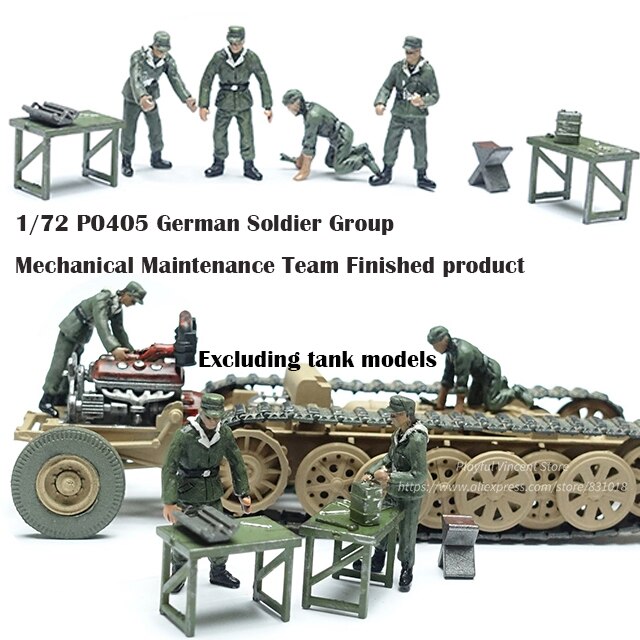 1/72 German Soldier Group Finished product Military Scene Collocation Model A variety of Suitable for Combat Vehicle Tanks 1/72 German Soldier Group Finished product Military Scene Collocation Model A variety of Suitable for Combat Vehicle Tanks