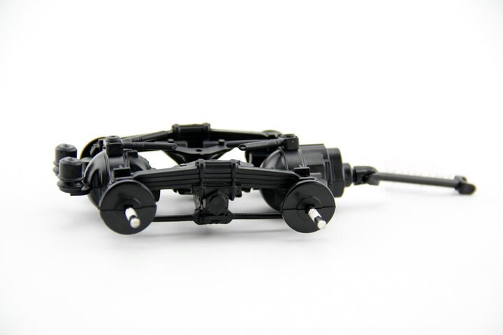 1:24 Rear wheel assembly of truck Truck conversion parts DIY material