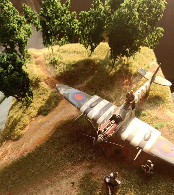 miniature Scenario model Simulation tree cluster Sand Table DIY Material Train Military Scene scale models Landscapes