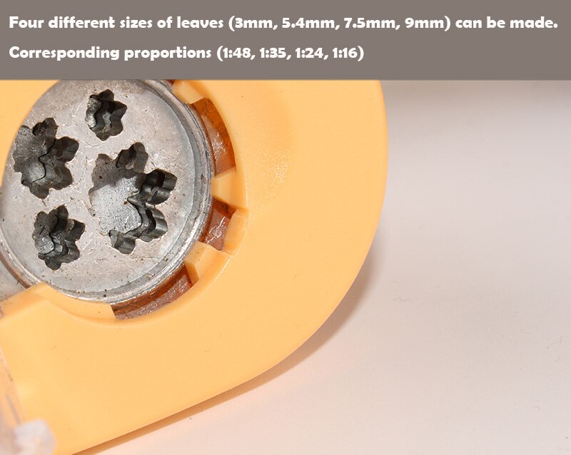 New pattern Clip guard Miniature model Leaf Maker Sand Table Scene Modeling Tool DIY