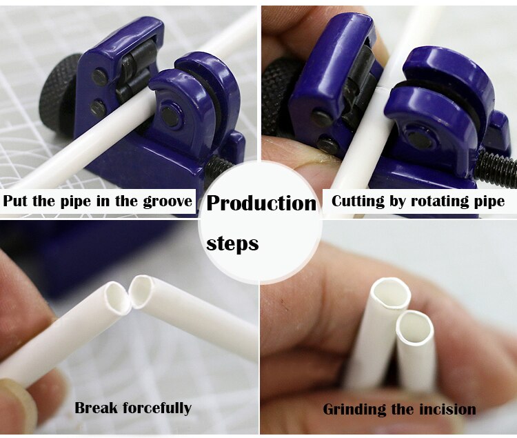 miniature Model tube cutter Modification of Copper Bar for Rubber Tube DIY Sand Table Model Making Tool miniature Model tube cutter Modification of Copper Bar for Rubber Tube DIY Sand Table Model Making Tool
